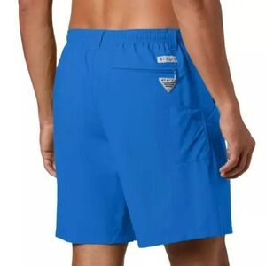 Columbia PFG Swim Trunks Mens XXL 2XL Omni-Shade Fishing Shorts Blue UPF 50 NEW